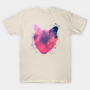 Watercolour Cat T-Shirt